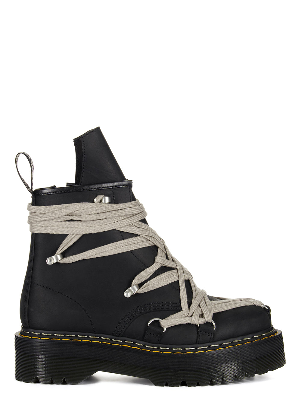 Rick Owens DR.MARTENS RICK OWENS 1460 QUAD SOLE MEGALACE BOOT