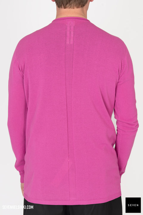 OVERSIZED GEO ROUND NECK