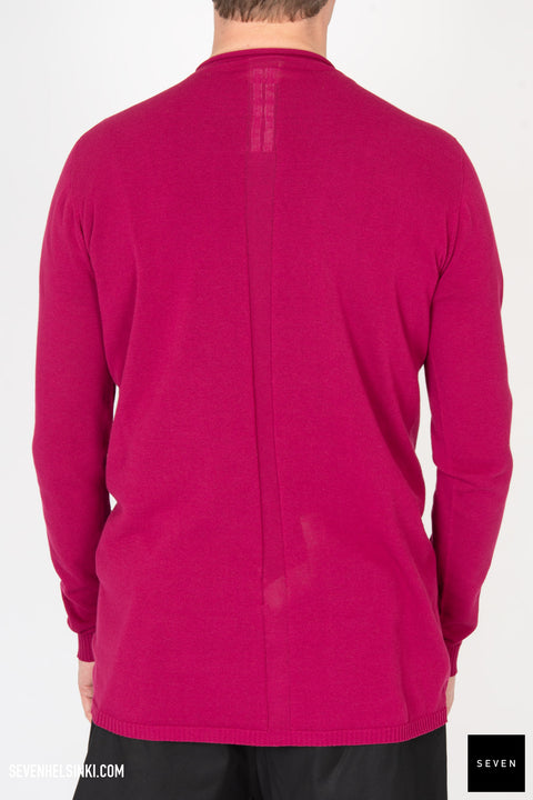 OVERSIZED GEO ROUND NECK