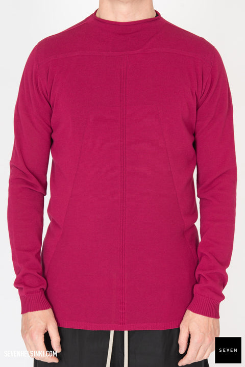 OVERSIZED GEO ROUND NECK