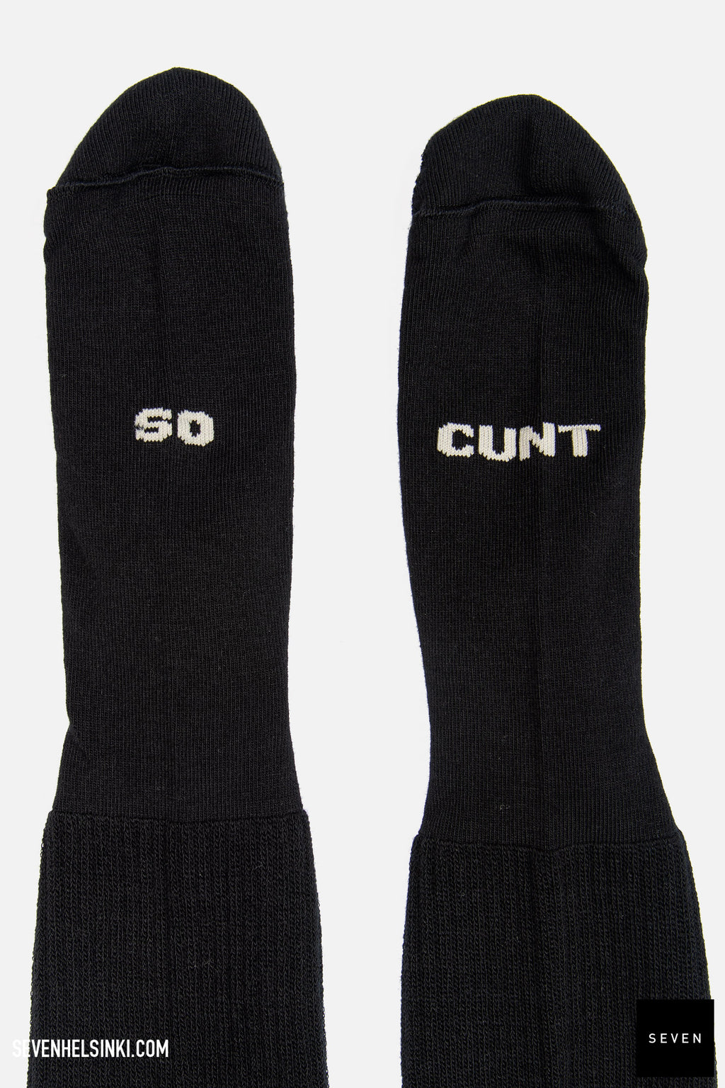 プレゼントに【Rick Owens DRKSHDW】ブラック So Cunt ソックス Rick Owens DRKSHDW RICK OWENS DRKSHDW SO CUNT SOCKS | Shop