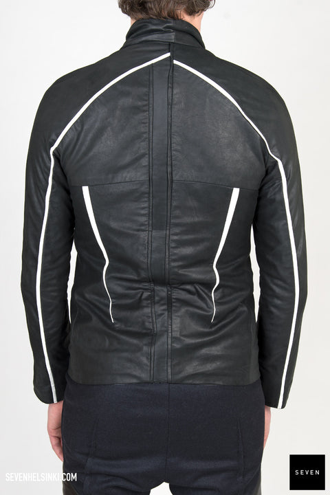 SLIM LEATHER JACKET