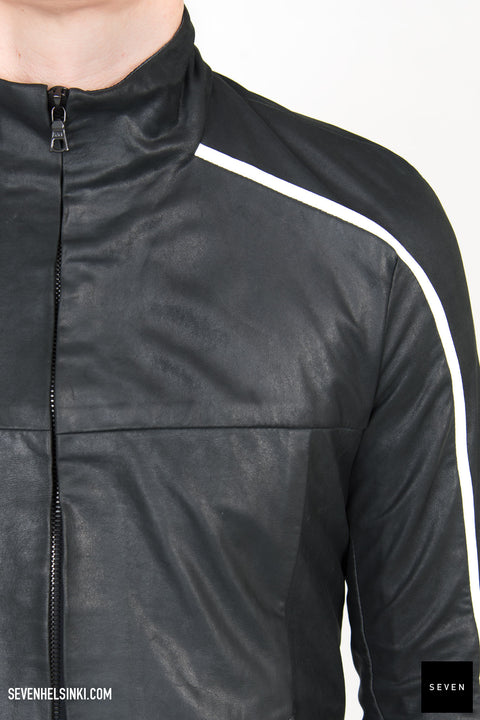 SLIM LEATHER JACKET