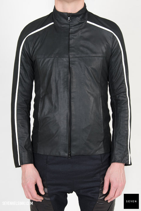 SLIM LEATHER JACKET