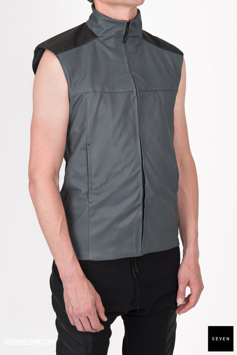 LEATHER VEST