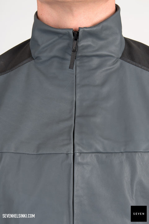 LEATHER VEST