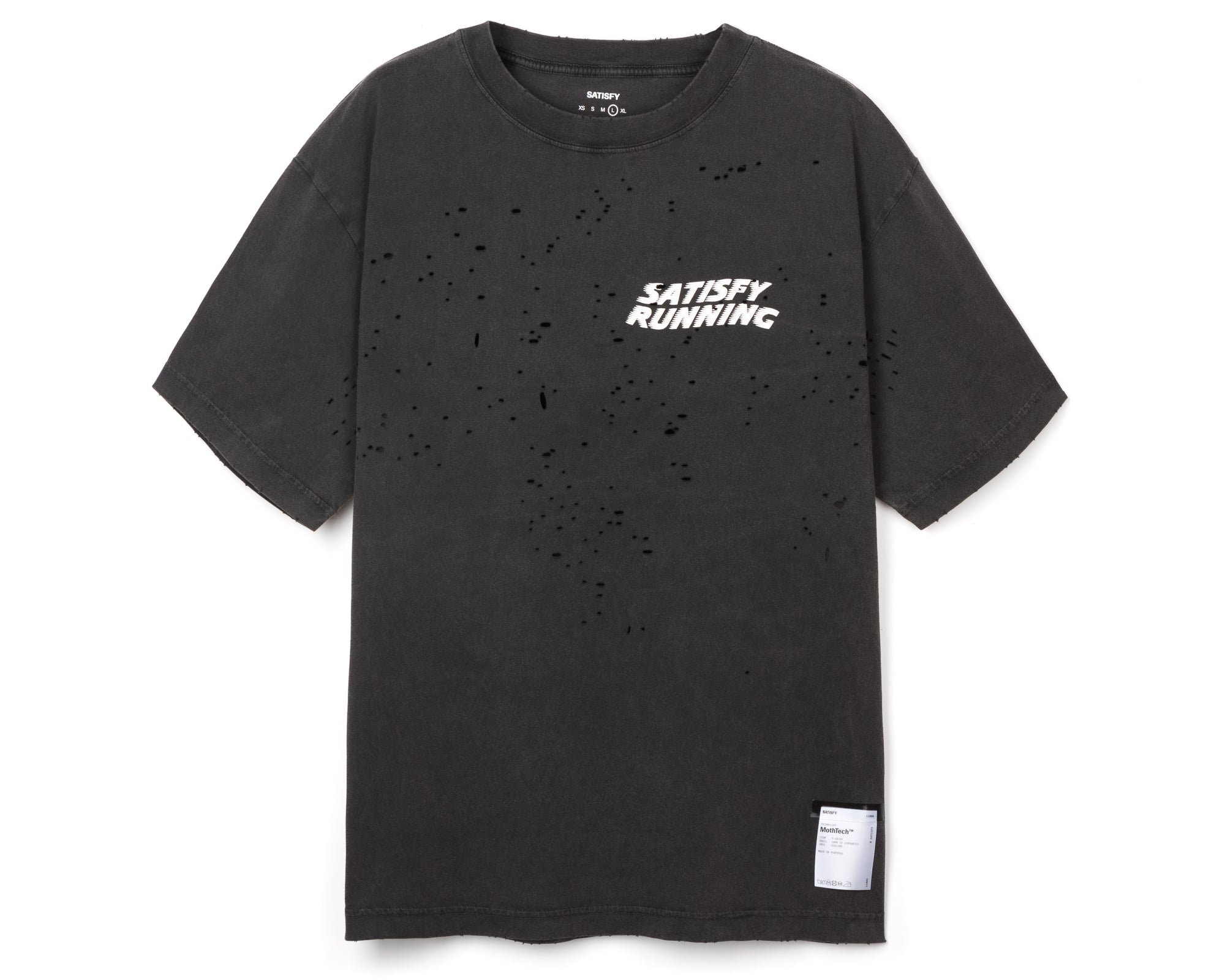 Satisfy SATISFY RUNNING MothTech T-Shirt | Shop online at SEVEN