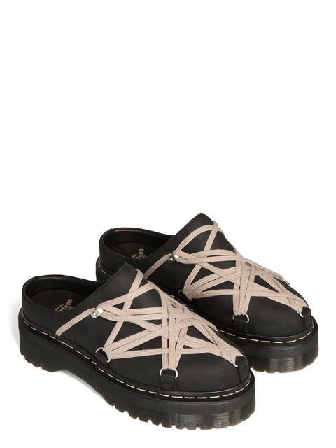 DR.MARTENS x RICK OWENS - QUAD SOLE MEGALACE MULE