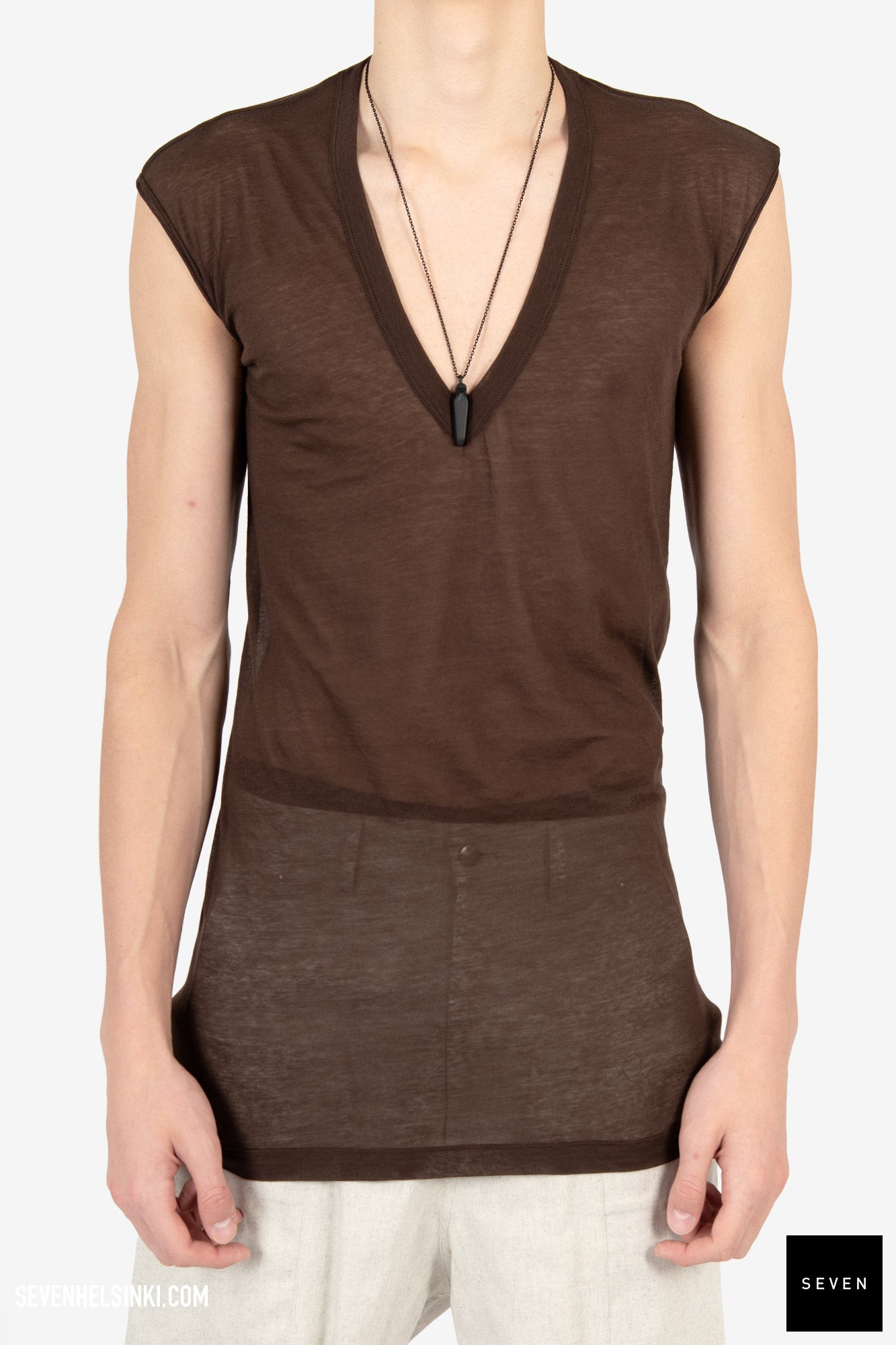 Rick Owens RICK OWENS SS25 HOLLYWOOD DEEP V SL T | Shop