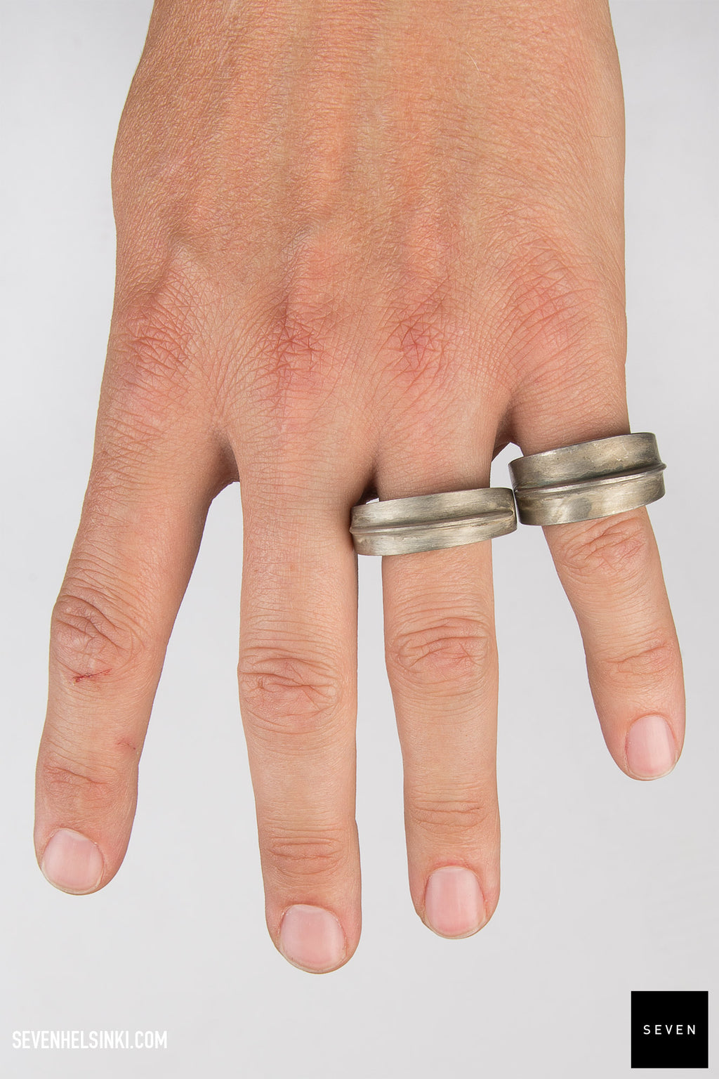 Parts of Four FOLDFORM CRESCENT RING | Shop online at SEVEN